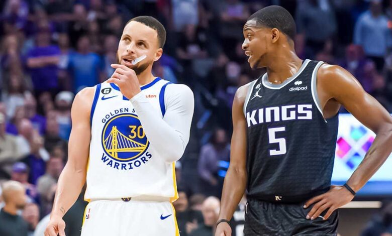 golden state warriors vs sacramento kings match player stats
